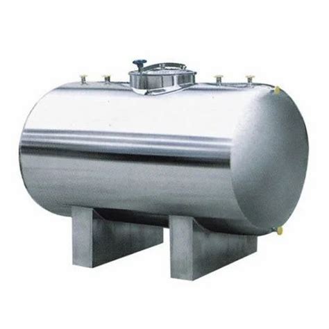 Stainless Steel Horizontal Tank Capacity L At Rs Kilogram