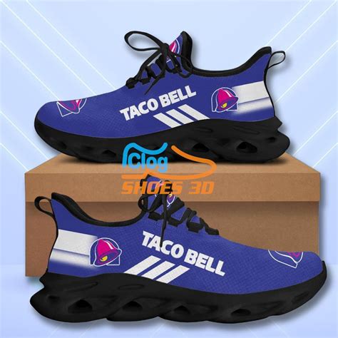 Taco Bell Max Soul Sneakers Style Shoes For Men Women Clogshoes3d