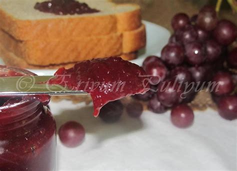 Erivum Puliyum: Homemade Grape Jam