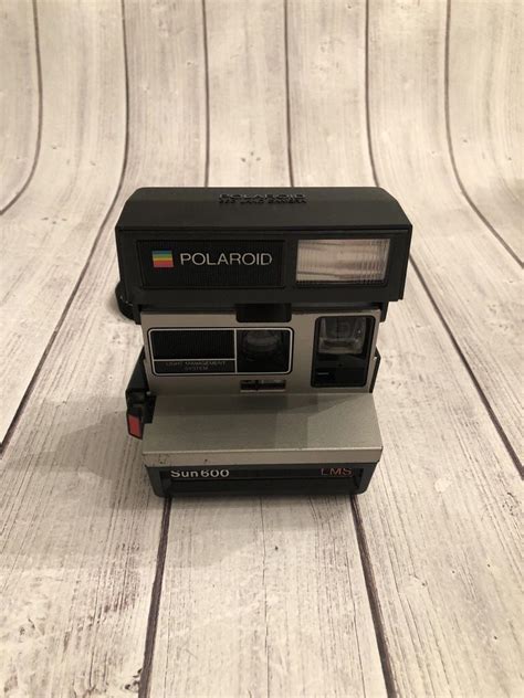 Vintage Working Polaroid Sun Lms Instant Camera Works Free Shipping