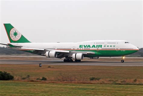 Eva Air B747 400 B 16401 A Photo On Flickriver