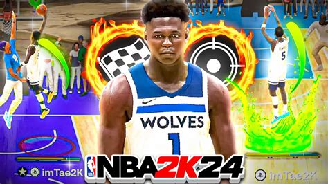 Anthony Edwards Inside Out Scorer Build Is Unstoppable In Nba 2k24