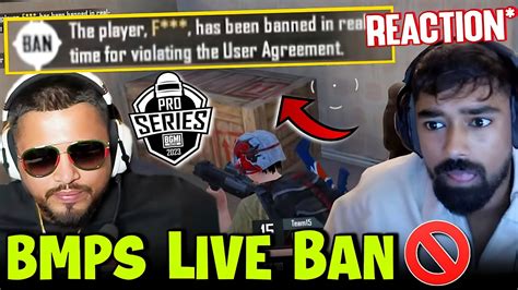 Player Live Ban In Bmps Sid Neyoo Angry Youtube