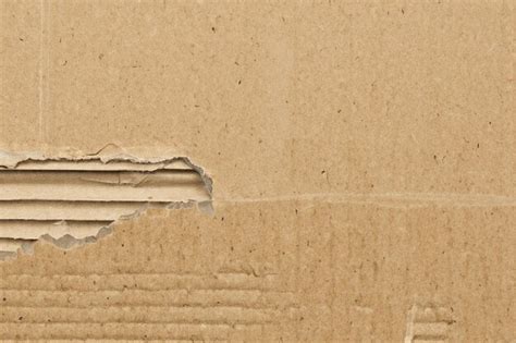 Torn Cardboard Background And Texture Premium Ai Generated Image