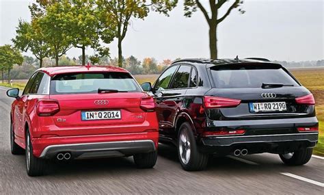 Audi Q2 Audi Q3 Vergleichstest Autozeitung De