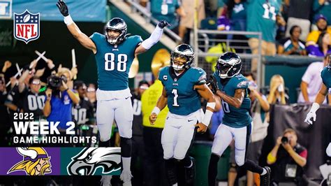 Minnesota Vikings vs. Philadelphia Eagles | 2022 Week 2 Highlights ...