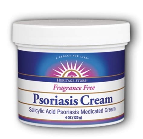 Psoriasis Cream Fragrance Free 4 Ounces