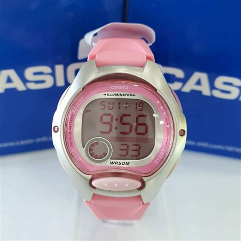 Original Casio Lw B Standard Digital Year Battery Pink