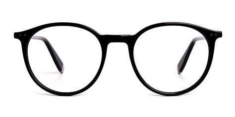 FLETCHER 1 - Black Round Frame Glasses | Specscart.®