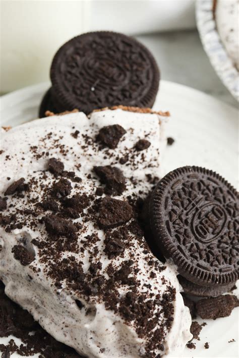 No Bake Oreo Pudding Pie BubbaPie