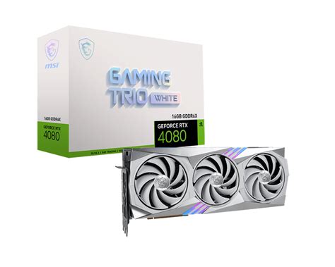 Msi Geforce Rtx Gb Gaming Trio White