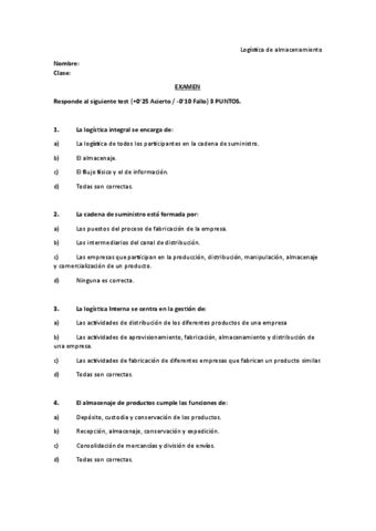 Logistica De Almacenamiento Pdf