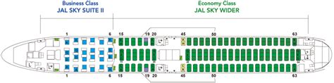 Boeing 763 Seating Map