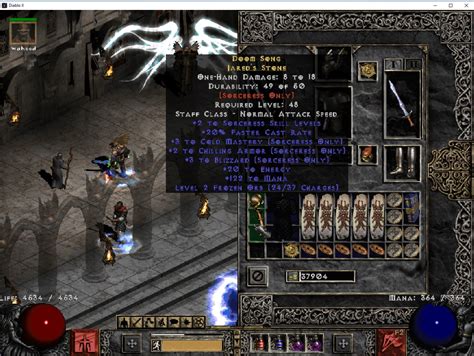 Diablo 2 Resurrected Sorceress Leveling Guide Boardshrom