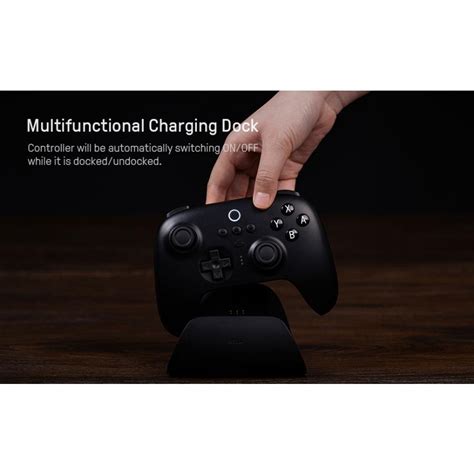 8Bitdo Ultimate Switch Bluetooth アルティメット ワイヤレス プロ コントローラー 充電ドック 付属 ブラック