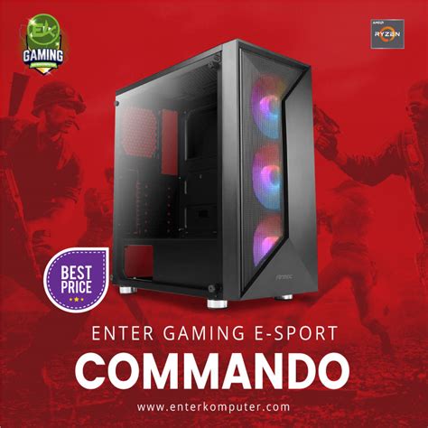 Enter Gaming E Sports Commando Enterkomputer Jual Beli Online