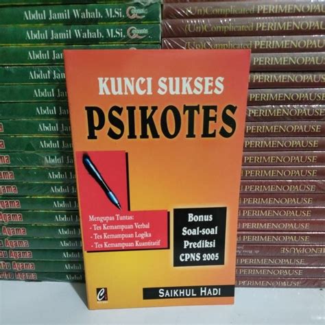 Jual Buku Murah Original Buku Kunci Sukses Psikotes Shopee Indonesia