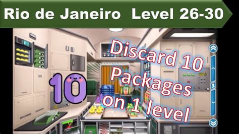 Airplane Chefs Rio De Janeiro LEVEL 26 30 Discard 10 Packages On