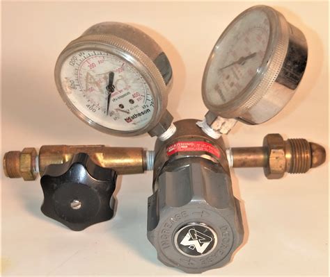 Used Matheson N I Brass Gas Regulator Cga For Sale At