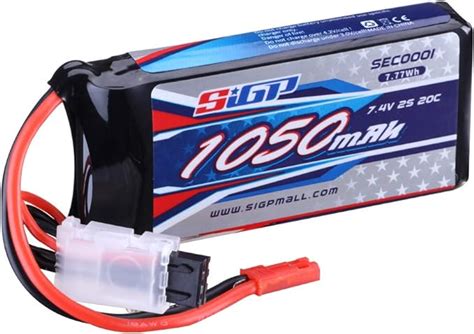 Amazon Sigp V S Lipo Battery Mah C Soft Pack With Jst