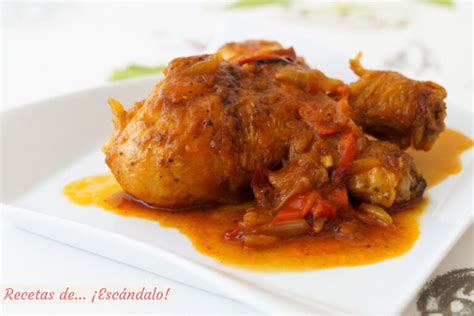 Delicioso Pollo al Chilindrón Una Receta Tradicional Exquisita ALCRIQUE