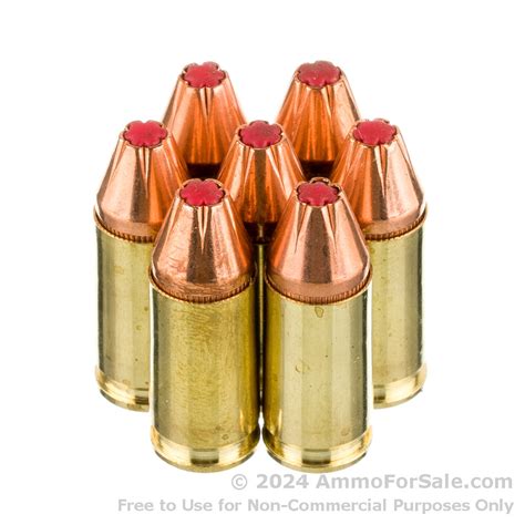 250 Rounds Of 115gr Jhp 9mm Ammo By Hornady Critical Defense