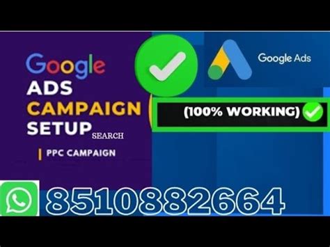 How To Create Search Google Adwords Accounts New Setup Campaign Youtube