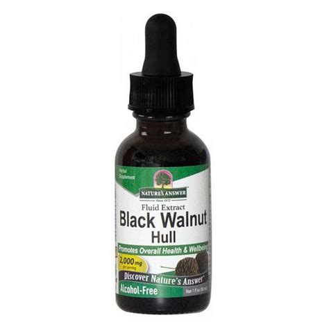 Black Walnut Extract In 30ml From Natures Answer