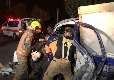 3車連環撞1死2傷！轎車成廢鐵 50歲保全亡｜東森新聞：新聞在哪 東森就在哪裡