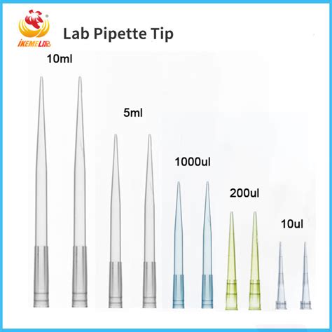 Lab Plastic Pipette Tip 10ul 200ul 1000ul 5ml 10ml Disposable