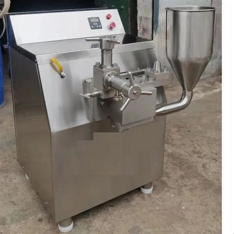 Bar Milk Homogenizer Machine For Pharmaceuticals Capacity