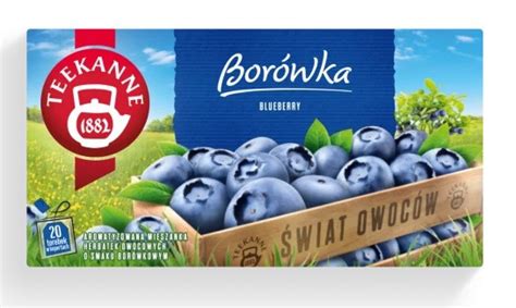 Herbata Teekanne owocowa Borówka blueberry 20 t Stare Miasto Kup