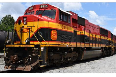 Kansas City Southern Kcs 39xx Southern Belle Scheme Emd Sd70 Mac