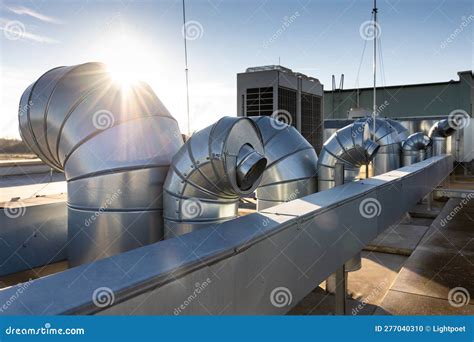 External Unit Of Commercial Air Conditioning And Ventilation System