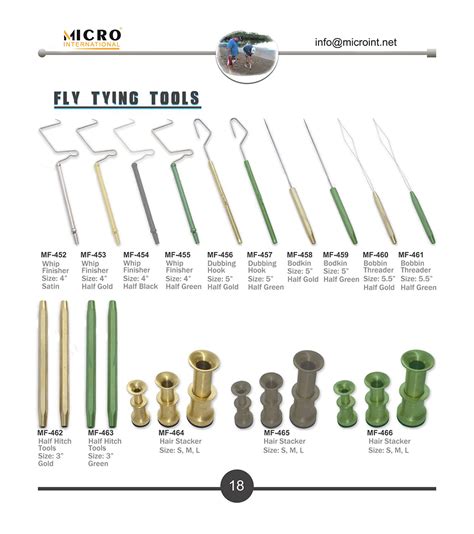 Fly Tying Tools | Micro International