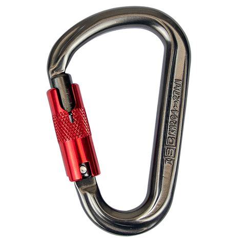 ISC HMS Tri Lock Alu Karabiner Grube Hu