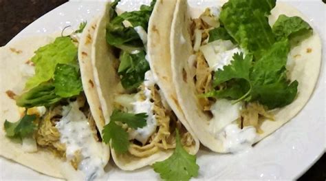 Shredded Chicken Street Tacos Mexican Shredded Chicken Recipetin