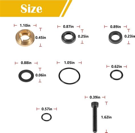 Pressure Washer Seal Kit Complete Set Gs For Briggs Stratton