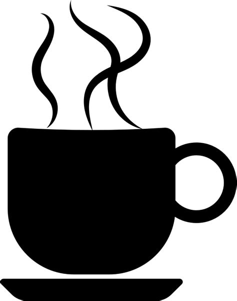 Coffee Cup Silhouette - Openclipart