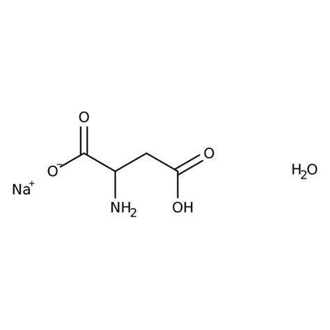 L Aspartic Acid Sodium Salt Monohydrate 98 Dry Basis Thermo