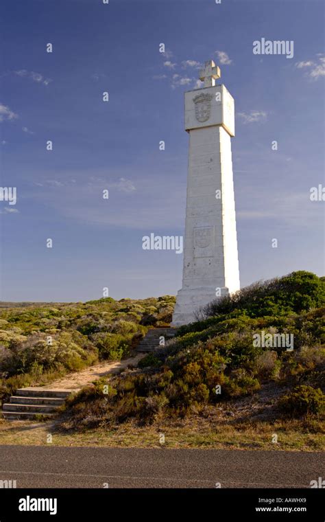 The Da Gama padrao, a monument to Vasco Da Gama in the Cape Point ...