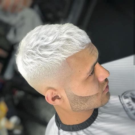 Platinum Blonde Hair Color Men