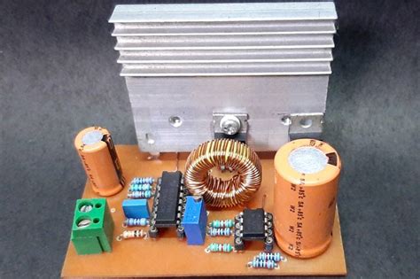 High Power Inverting Buck-Boost Converter Circuit Design with TL494 IC