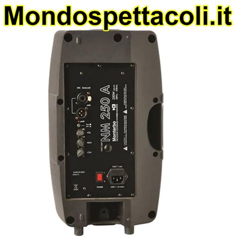 Montarbo NM250A Su Mondospettacoli It Ingrosso Audio E Luci Salerno