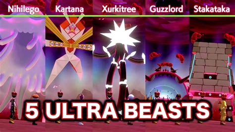 Pok Mon Crown Tundra Ultra Beasts Max Lair Dynamax Adventure