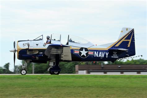 NX289RD North American T 28C Trojan EAA Oshkosh 2018 Martin Flickr