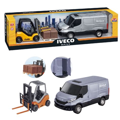 Carrinho Iveco Daily Empilhadeira Usual Brinquedos Em Promo O Na