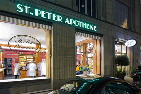 St Peter Apotheke Zürich Global Shop Design