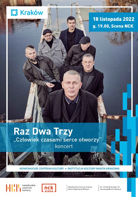 Raz Dwa Trzy Cz Owiek Czasami Serce Otworzy Bilety Online Opis