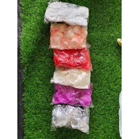 Jual ROSE PETAL Kelopak Bunga Mawar Plastik Artificial Bunga Tabur